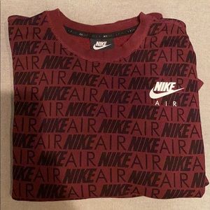 Nike Air Logo Crewneck Hoodie